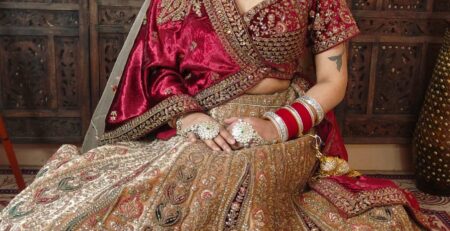 Lehenga on Rent in South Ex