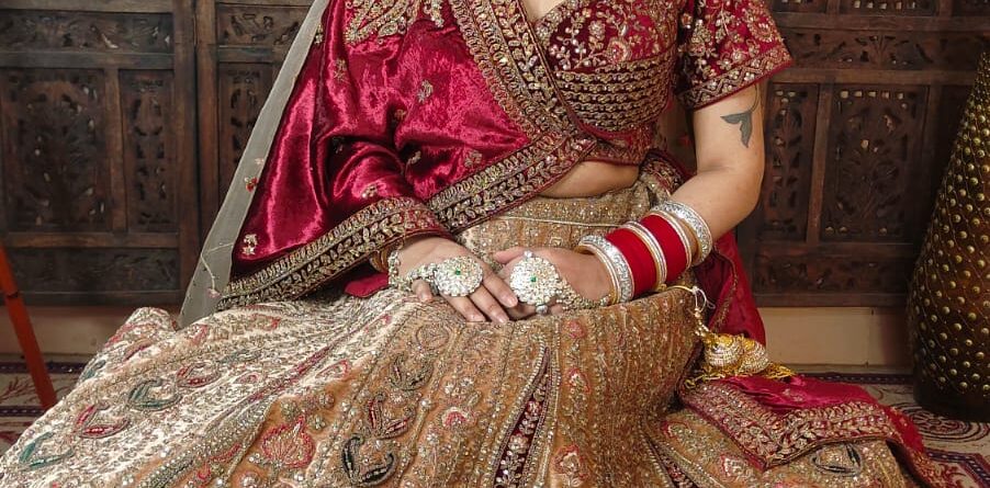 Lehenga on Rent in South Ex