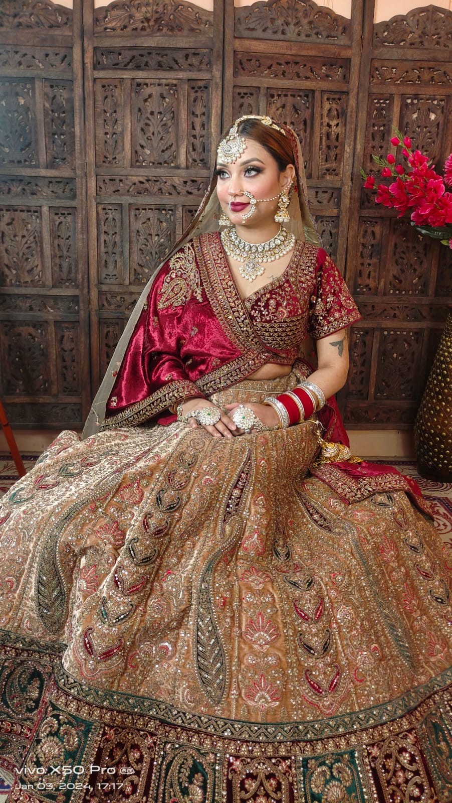 Lehenga on Rent in South Ex