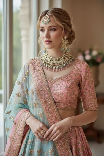Pachi kundan bridal Necklace